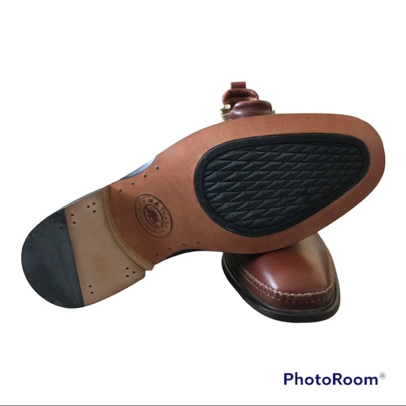 HS Trask Brown Leather Dublin Boots - Picture 7 of 9